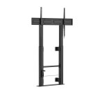 AISENS Soporte Suelo Con Manivela y Fijacion a Pared, TV 120kg de 60"-100", Negro