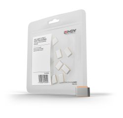 Lindy Bloqueurs de port USB Type C, orange, 10 pièces