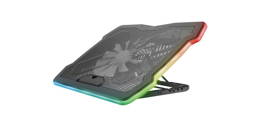 Trust GXT 1126 Aura base di raffreddamento per laptop 43,2 cm (17") 700 Giri/min Nero