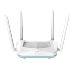 D-Link EAGLE PRO AI AX1500 Smart Router routeur sans fil Gigabit Ethernet Bi-bande (2,4 GHz / 5 GHz) Blanc