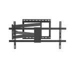 AISENS Soporte Pro Giratorio, Inclinable y Nivelable para Monitor/TV 50kg de 43"-80", Negro
