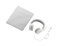 Logitech 981-001617 casque Avec fil Arceau Appels/Musique USB Type-C / USB Type-A Blanc