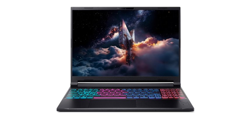 Acer Nitro ANV16S-61-R0FD Copilot+ PC AMD Ryzen AI 9 365 Laptop 40.6 cm (16") WQXGA 32 GB DDR5-SDRAM 1 TB SSD NVIDIA GeForce RTX 5070 Wi-Fi 6 (802.11ax) Windows 11 Home Italian Black
