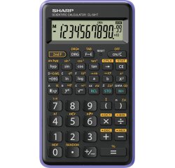 Sharp - Calcolatrice scientifica - Viola - EL 501TBVL