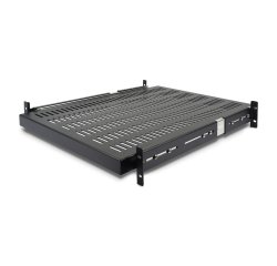 StarTech.com Etagère coulissante pour Rack de Serveur 2U - Profondeur ajustable 48 cm – 22.7kg