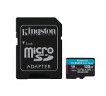 Kingston Technology Carte microSDXC Canvas Go Plus Gen4 200 Mo/s A2 U3 V30 128 Go + adaptateur