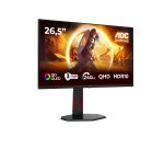 AOC G4 Q27G4ZDR écran plat de PC 67,3 cm (26.5") 2560 x 1440 pixels Quad HD QD-OLED Noir, Rouge