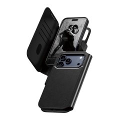 PanzerGlass CARE™ by ® Tango 2-in-1 Wallet Case w. MagSafe iPhone 17 Pro Max mobiele telefoon behuizingen Hoes Zwart