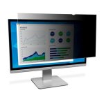 3M PF220W1B filtre anti-reflets pour écran et filtre de confidentialité 55,9 cm (22") Moniteur Filtre de confidentialité sans bords pour ordinateur