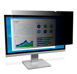3M PF220W1B filtre anti-reflets pour écran et filtre de confidentialité 55,9 cm (22") Moniteur Filtre de confidentialité sans bords pour ordinateur