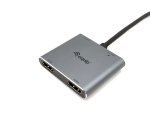 Equip USB-C 4 in 1 Dual HDMI Adapter