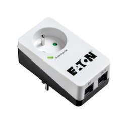Eaton PB1TF protection surtension Noir, Blanc 1 sortie(s) CA 220 - 250 V