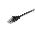 Equip Cat.6A U/UTP Patch Cable, 1m, Black