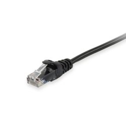 Equip Cat.6A U/UTP Patch Cable, 1m, Black