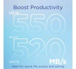 Integral INSSD512GS625V2P disque SSD 512 Go 2.5" Série ATA III TLC