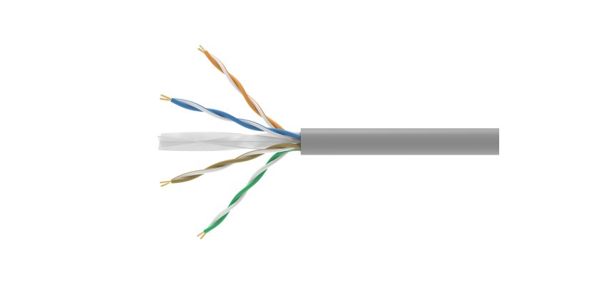 Equip 404535 networking cable Grey 305 m Cat6 U/UTP (UTP) Round