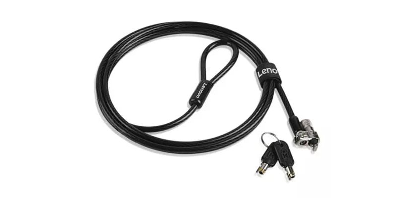 Lenovo 4XE1L68273 cable antirrobo Negro 1,8 m