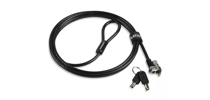 Lenovo 4XE1L68273 cable antirrobo Negro 1,8 m