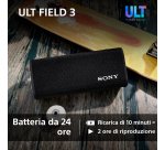 Sony SRSULT30B Altoparlante portatile stereo Nero