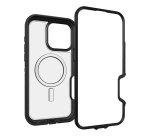OtterBox Defender Series XT Clear pour MagSafe pour Apple iPhone 16 Pro Max, Dark Side
