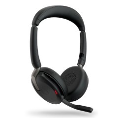 Jabra Evolve2 65 Flex Auriculares Inalámbrico y alámbrico Diadema Oficina/Centro de llamadas Bluetooth Negro