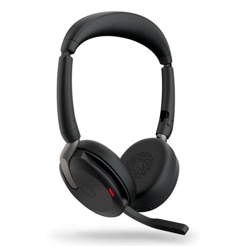 Jabra Evolve2 65 Flex Auriculares Inalámbrico Diadema Oficina/Centro de llamadas USB Tipo C Bluetooth Base de carga