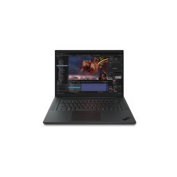 Lenovo ThinkPad P1 Intel® Core™ i7 i7-13800H Station de travail mobile 40,6 cm (16") WQXGA 16 Go DDR5-SDRAM 512 Go SSD NVIDIA GeForce RTX 4060 Wi-Fi 6E (802.11ax) Windows 11 Pro Noir