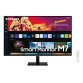 Samsung Smart Monitor M7 M70B écran plat de PC 81,3 cm (32") 3840 x 2160 pixels 4K Ultra HD LED Noir