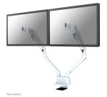 Neomounts FPMA-D750DWHITE2 Support d'écran à fixer 10-32" - ressort à gaz - Topfix - arrêt 180°
