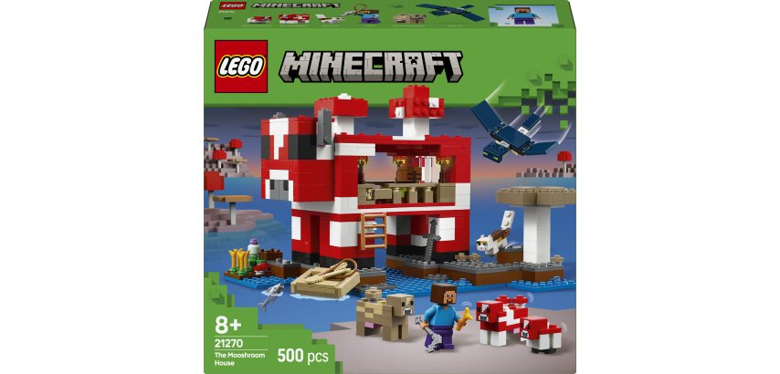 LEGO Minecraft The Mooshroom House