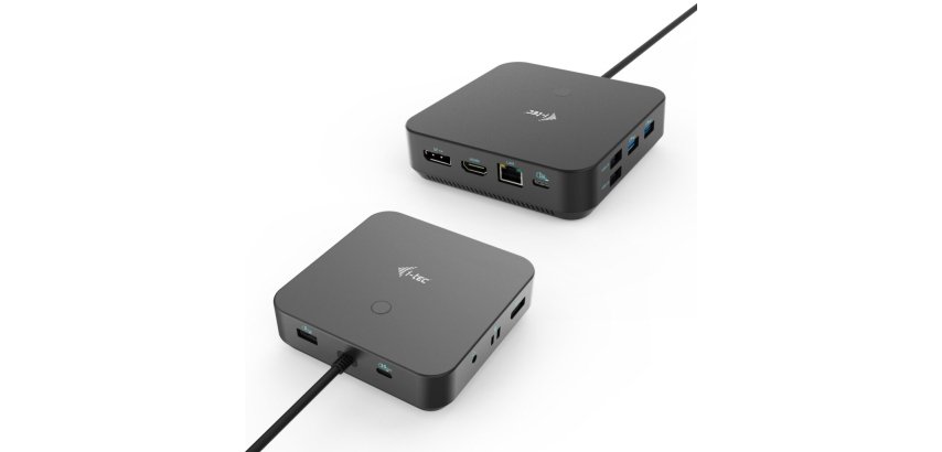 i-tec USB-C HDMI Dual DP Docking Station with Power Delivery 100 W