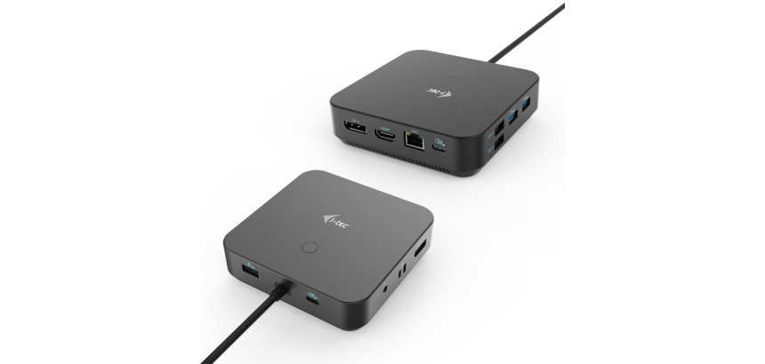 i-tec USB-C HDMI Dual DP Docking Station with Power Delivery 100 W