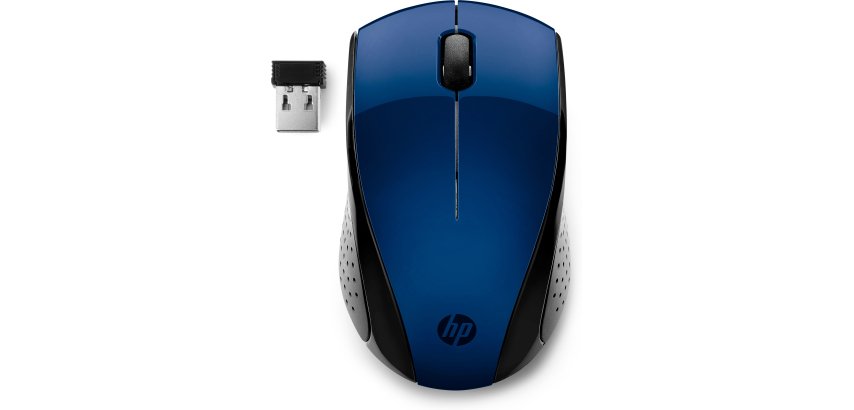 HP Souris sans fil 220 (Bleue lumière)