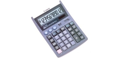 Canon TX-1210E calculadora Escritorio Pantalla de calculadora Lila