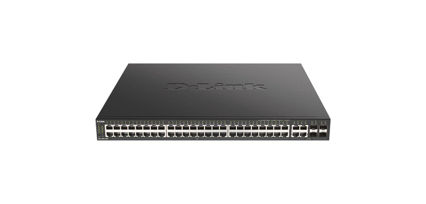 D-Link DGS-2000-52MP switch Gestionado L2/L3 Gigabit Ethernet (10/100/1000) Energía sobre Ethernet (PoE) 1U Negro