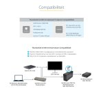 StarTech.com Thunderbolt 4 Dock, 96W Power Delivery, Single 8K/Dual Monitor 4K 60Hz, 3xTB4/USB4 ports, 4xUSB-A, SD, GbE, Thunderbolt 4 Docking Station voor Windows of TB3 MacBook, 0.8m Kabel