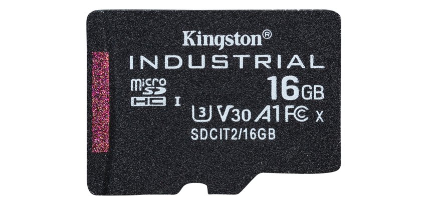 Kingston Technology Tarjeta 16GB microSDHC Industrial C10 A1 pSLC paquete individual sin adaptador