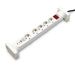 Salicru SPS SAFE 5S+ Blanco 5 salidas AC 230 V 1,4 m