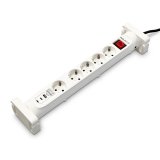 Salicru SPS SAFE 5S+ Blanco 5 salidas AC 230 V 1,4 m