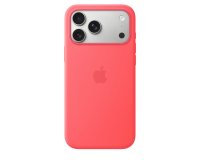 Apple Coque en silicone avec MagSafe pour iPhone 17 Pro Max - Rose goyave