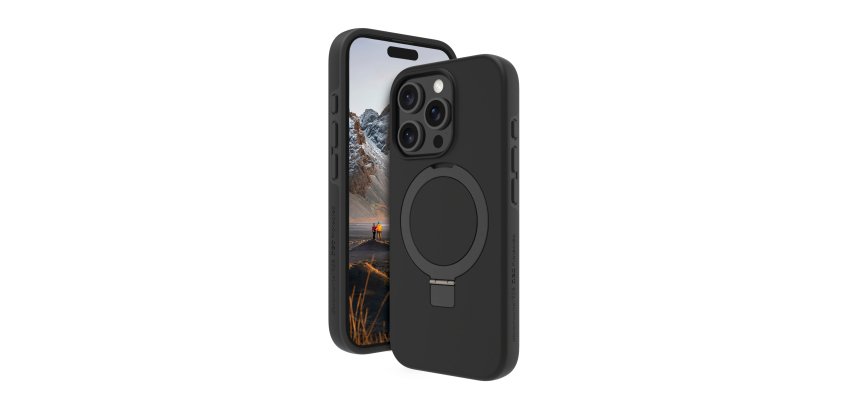 dbramante1928 Iceland Ultra D3O MS Kick - iPhone 16 ProMax - Bla