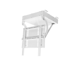 Multibrackets 9592 Supporto TV a parete 2,54 m (100") Bianco