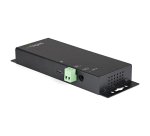 StarTech.com Hub USB-C de 4 Puertos de 10Gbps - Ladrón Concentrador USB Tipo C Industrial de Metal con 3 Puertos USB-A y 1 USBC - Protección ESD - Concentrador Autoalimentado USB 3.2 Gen 2