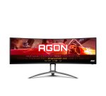 AOC B2 AG493UCX2 écran plat de PC 124 cm (48.8") 5120 x 1440 pixels Quad HD LED Noir