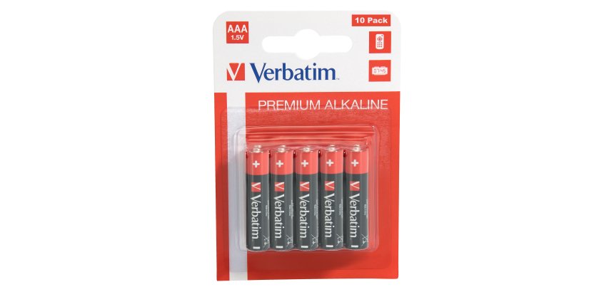 Verbatim AAA Alkaline Batteries