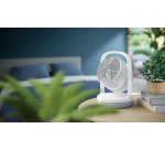 Philips Serie 2000 Ventilatore da tavolo CX2050/00, Flusso d'aria 738 m³/h, Ultra silenzioso 23db