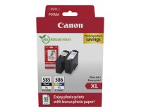 Canon PG-585XL/CL-586 PVP cartouche d'encre 2 pièce(s) Original Rendement élevé (XL) Noir, Cyan, Magenta, Jaune