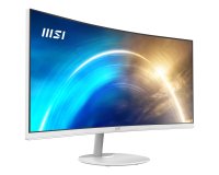 MSI Pro MP341CQW computer monitor 86.4 cm (34") 3440 x 1440 pixels UltraWide Quad HD White
