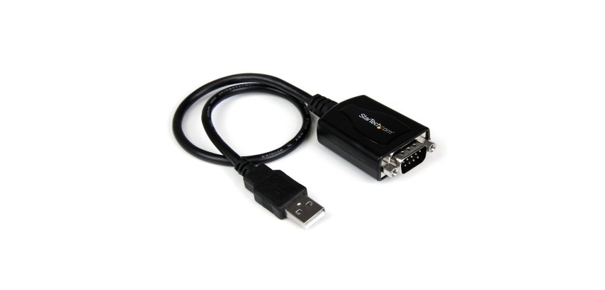 StarTech.com Cavo adattatore DB9 USB a seriale RS-232 30 cm, con interfaccia COM