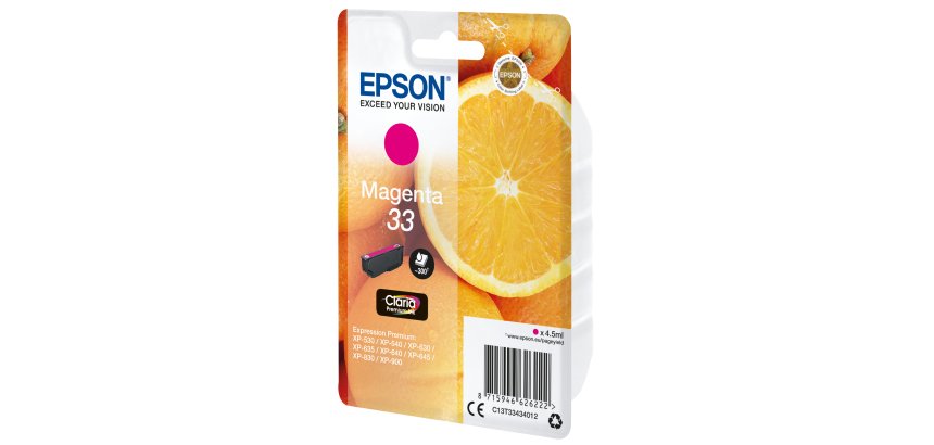 Epson Oranges Inchiostro magenta singolo Claria Premium Arance 33